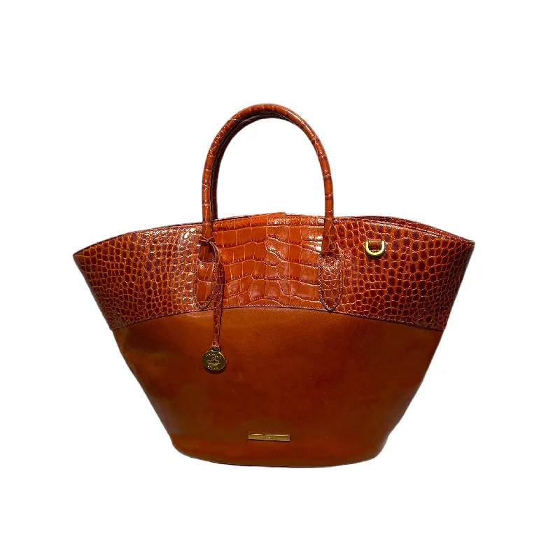 Brahmin/Tote Bag/Leather/BRW/