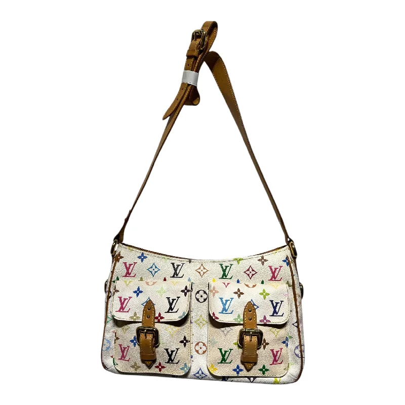 LOUIS VUITTON/Cross Body Bag/Monogram/Leather/WHT/MULTICOLOR LODGE