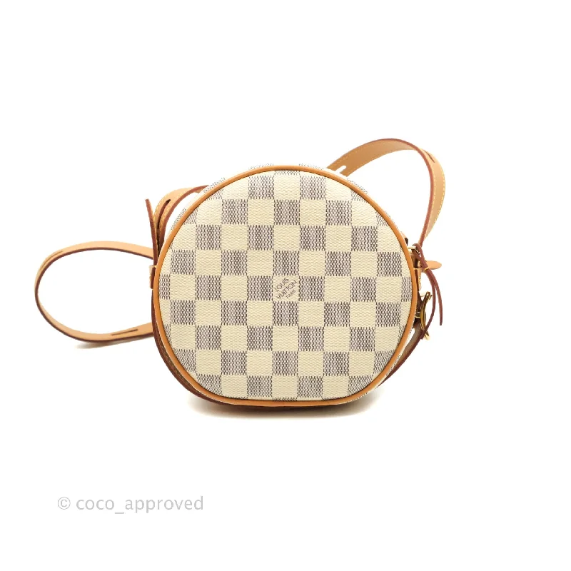 Louis Vuitton Boite Chapeau Souple PM Damier Azur Shoulder Bag