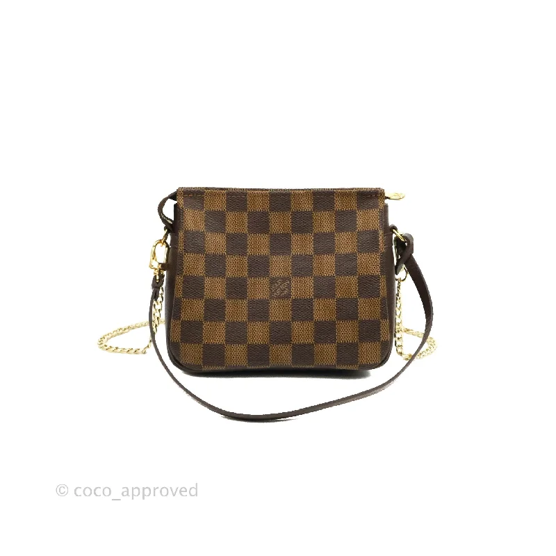 Louis Vuitton Trousse Make Up Pochette Damier Ebene