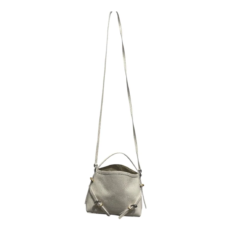 GIVENCHY/Cross Body Bag/Leather/WHT/