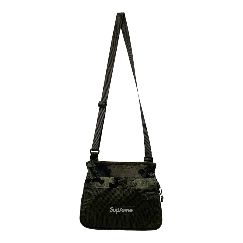 Supreme/Cross Body Bag/Camouflage/Cotton/GRN/