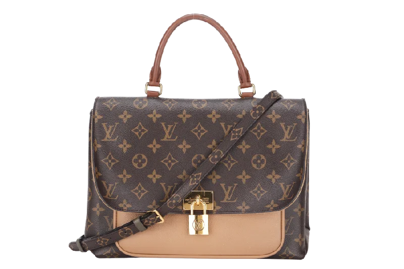 LOUIS VUITTON MARIGNAN MESSENGER BAG (AR2108) MONOGRAM CANVAS GOLD HARDWARE, WITH STRAP, NO DUST COVER