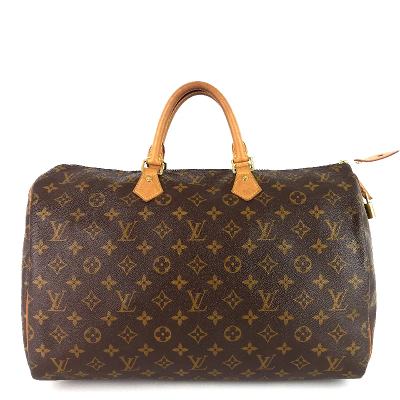 Speedy 40 Monogram Canvas Bag