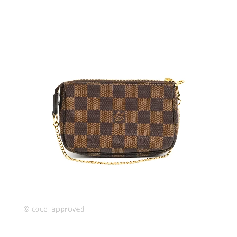 Louis Vuitton Damier Ebene Mini Pochette Accessories