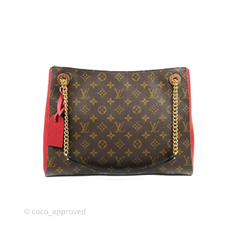 Louis Vuitton Surene MM Red Monogram Canvas