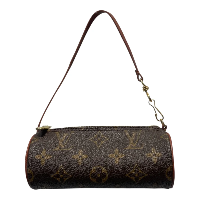 LOUIS VUITTON/Hand Bag/Monogram/Leather/BRW/MINI PAPILLON