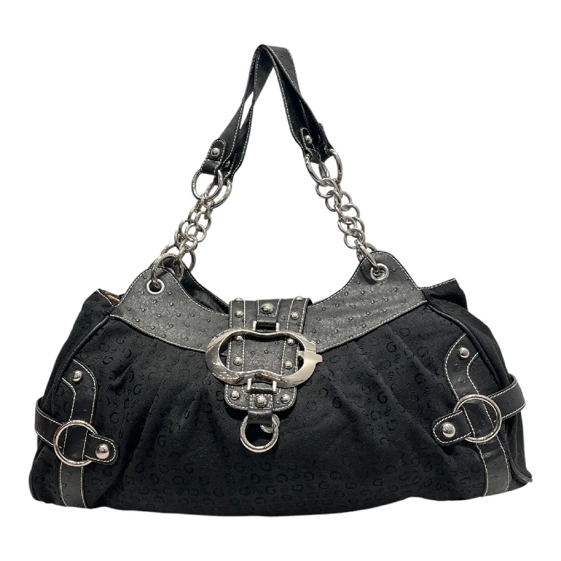 GUESS/Bag/Monogram/Cotton/BLK/