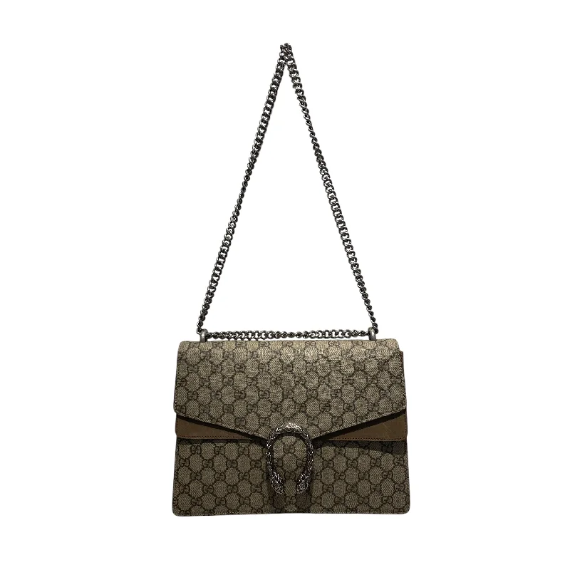 GUCCI/Cross Body Bag/Monogram/Leather/BEG/Dionysus Cloth Crossbody