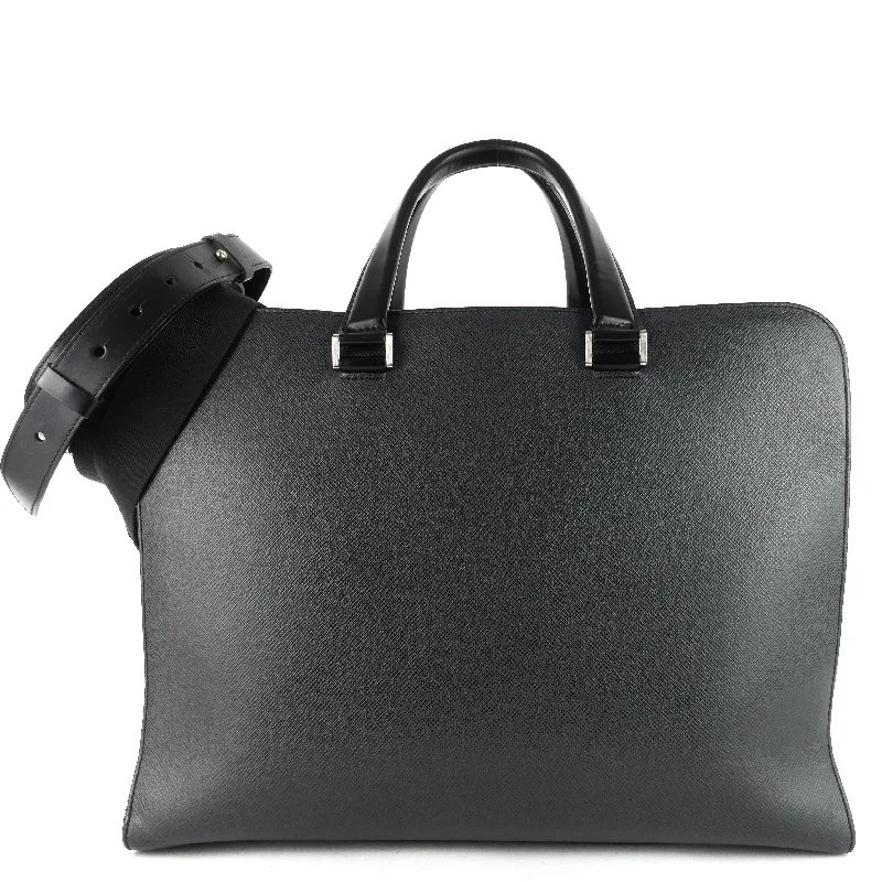 Nevski Taiga Leather Briefcase Bag