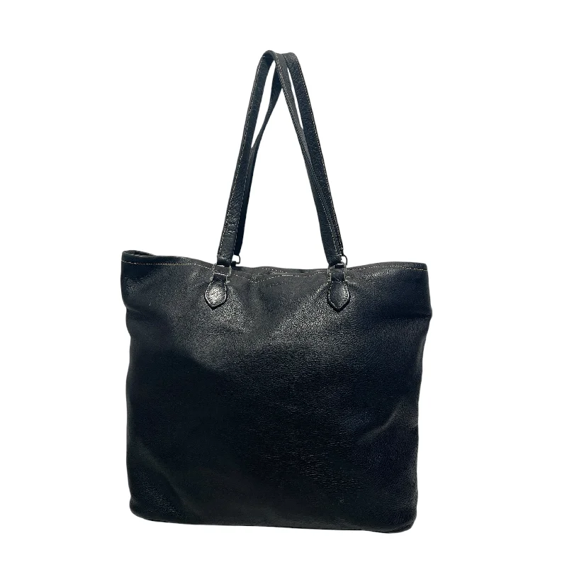 PRADA/Tote Bag/Leather/BLK/Leather