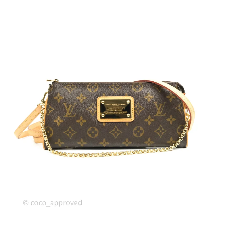 Louis Vuitton Eva Clutch With Strap Monogram Canvas