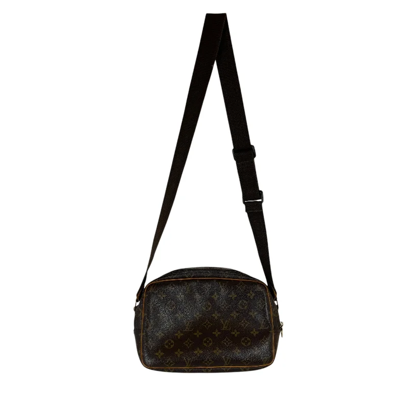 LOUIS VUITTON/Cross Body Bag/Monogram/Leather/BRW/Reporter PM