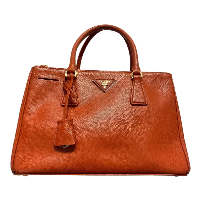 PRADA/Hand Bag/Leather/ORN/SAFFIANO GALLERIA