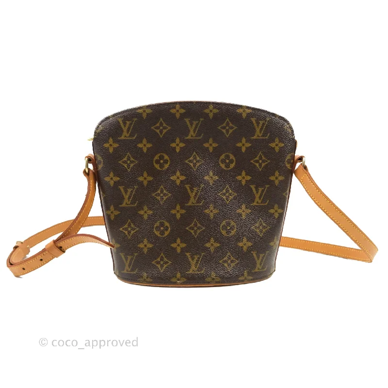 Louis Vuitton Drouot Crossbody Bag Monogram Canvas