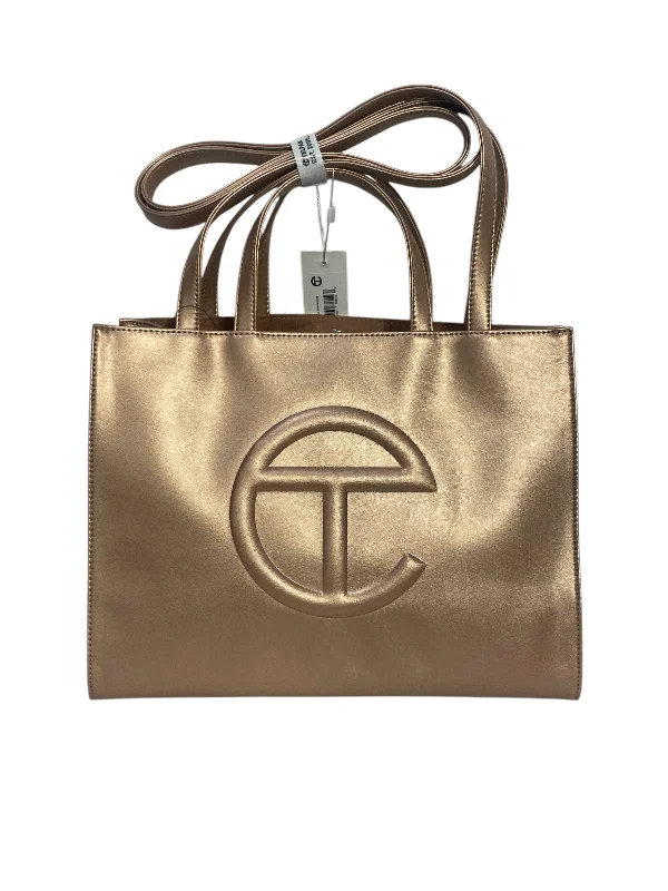 Telfar/Tote Bag/Leather/GLD/