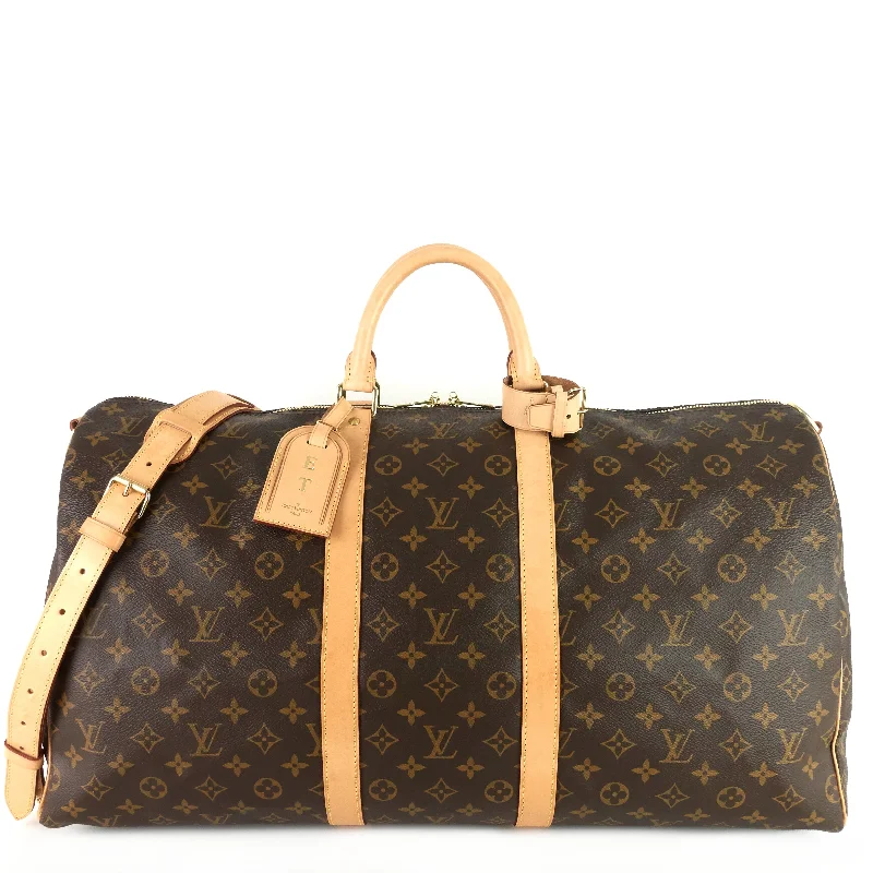 Keepall 55 Bandoulière Monogram Canvas Bag