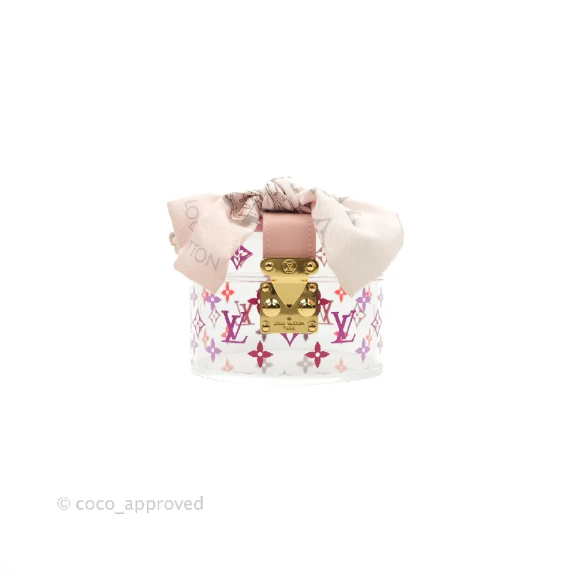 Louis Vuitton Scott Box with Pink & Red Motifs