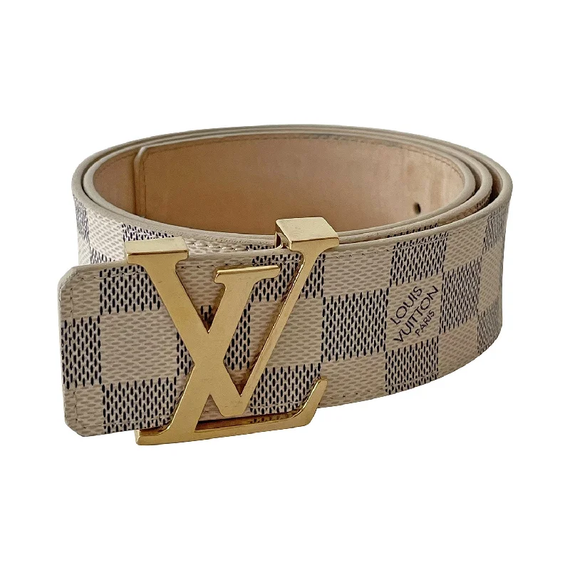 Louis Vuitton Damier Azur Initiales Belt