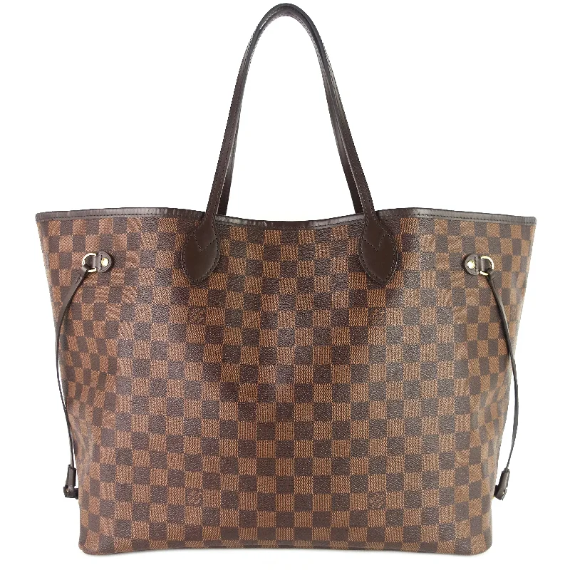 Neverfull GM Damier Ebene Canvas Tote Bag