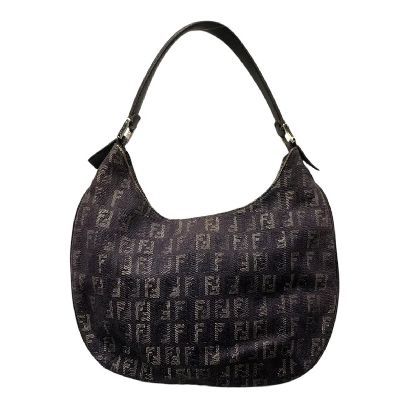 FENDI/Bag/Monogram/NVY/ZUCCHINO FABRIC HOBO