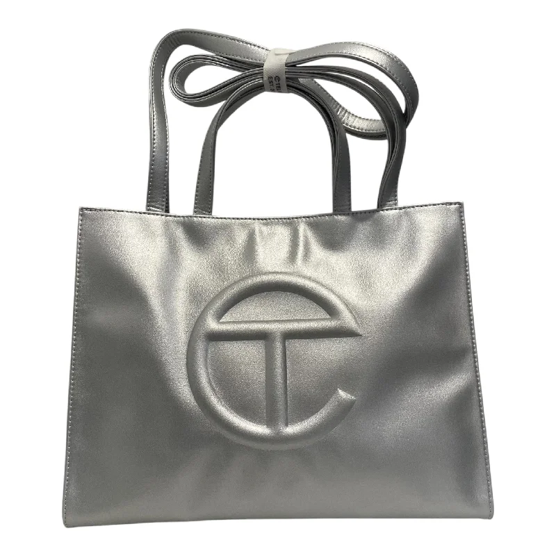 Telfar/Tote Bag/Leather/SLV/