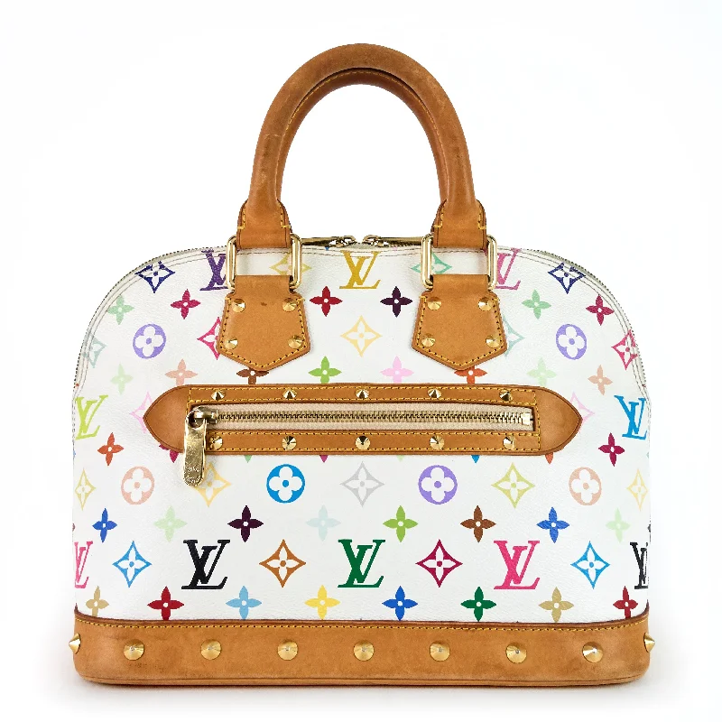 Alma Monogram Multicolore Canvas Bag