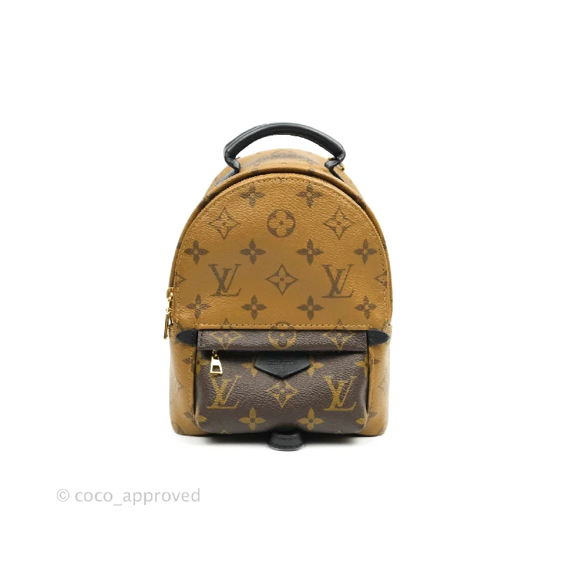 Louis Vuitton Mini Reverse Monogram Palm Springs Backpack⁣