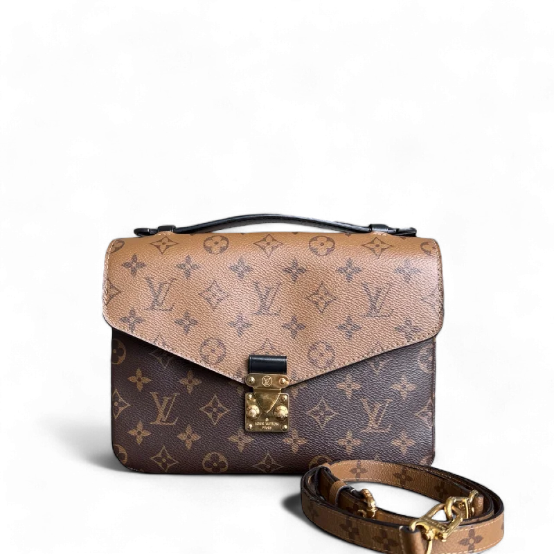 Louis Vuitton Pochette Metis - Reverse Monogram Canvas Gold Hardware