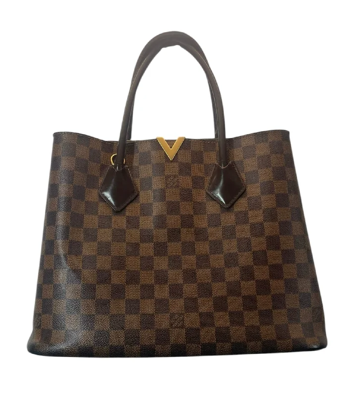 LOUIS VUITTON/Hand Bag/Monogram/BRW/KENSINGTON CANVAS