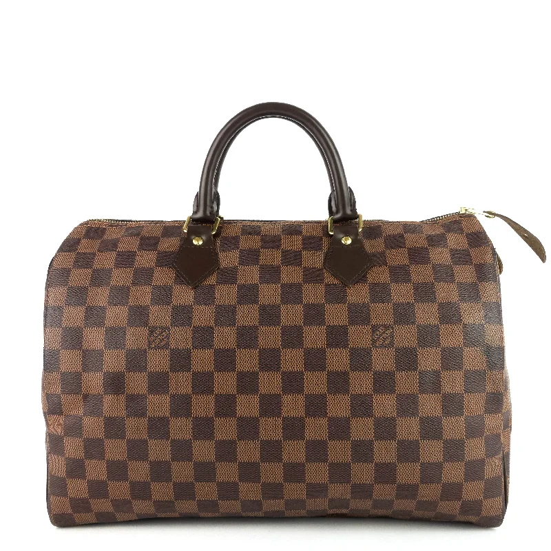 Speedy 35 Damier Ebene Canvas Bag