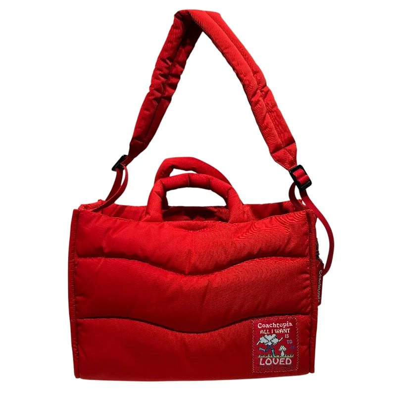 COACH/Coachtopia/Tote Bag/Nylon/RED/